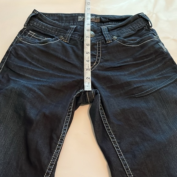 Silver Jeans Suki Rose Surplus Mid Rise Size 26 - Picture 6 of 16